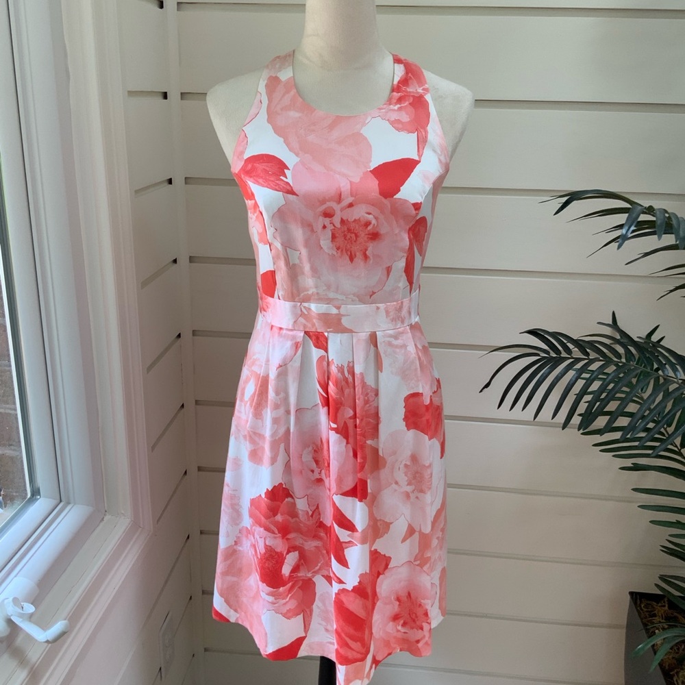 INC International Concepts Floral Sun Dress Size 4